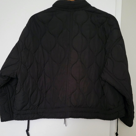 Zara, black, cropped jacket - Picture 3 of 4